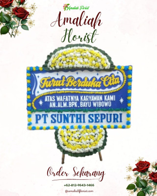 Papan Bunga Duka di Citimun