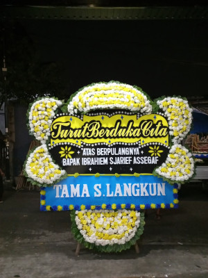 Papan Bunga Duka di Citimun